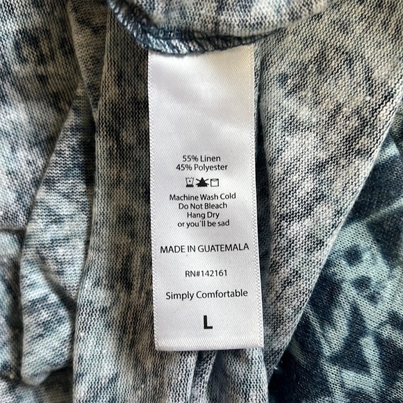 Lularoe • simply comfortable linen blend cardigan - Picture 7 of 8